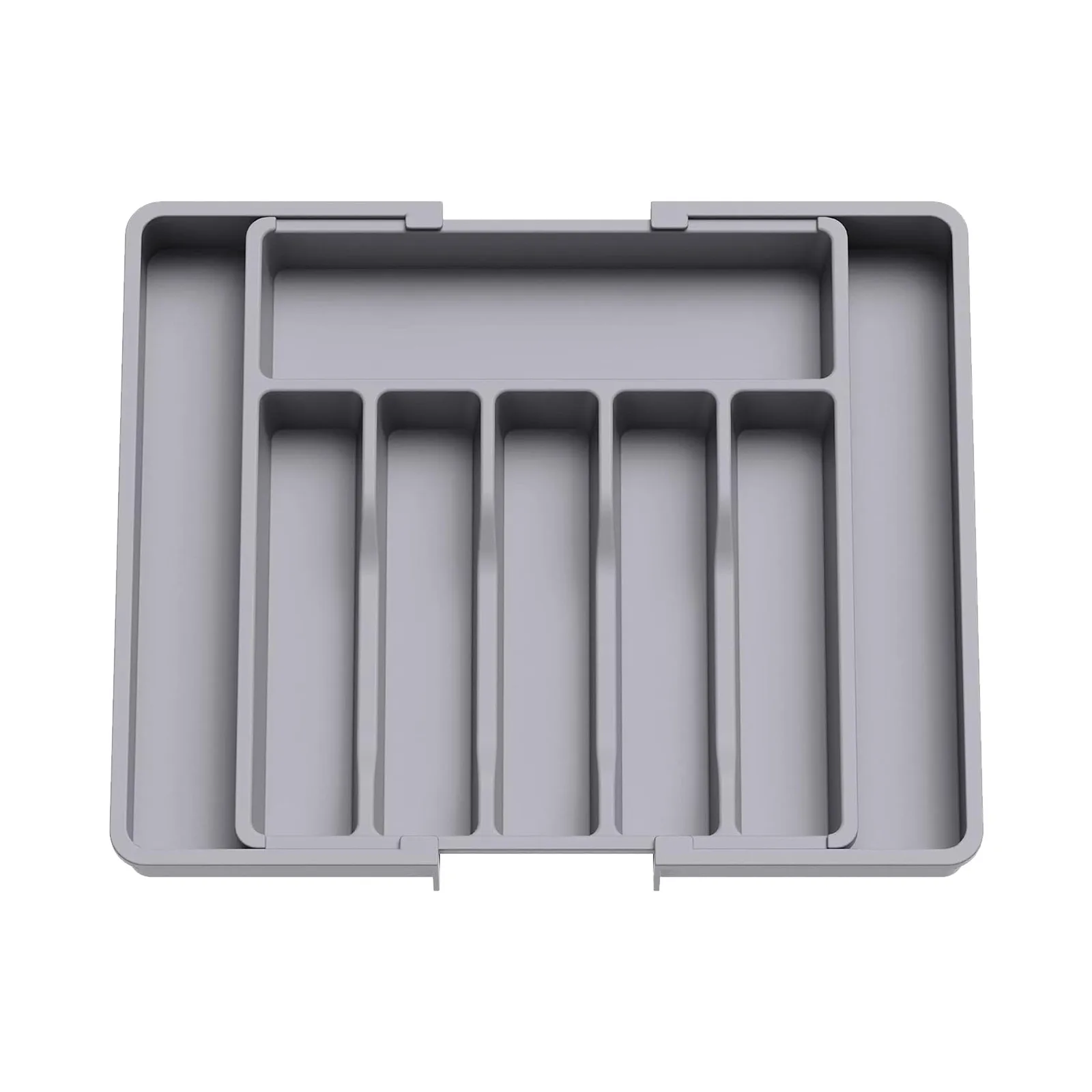 Silverware Organizer - Expandable Kitchen Drawer Organizer, Utensil Organizer, Cutlery Drawer Organizer For Forks, Knives