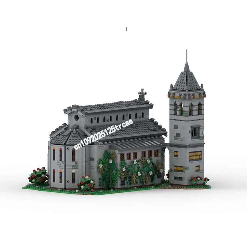 Neue 2832Pcs Stadt Hot Street View Moc Modulare Mittelalterliche Kathedrale Modell Bausteine Diy Kreative Ideen Kinder Spielzeug Geburtstag Geschenk
