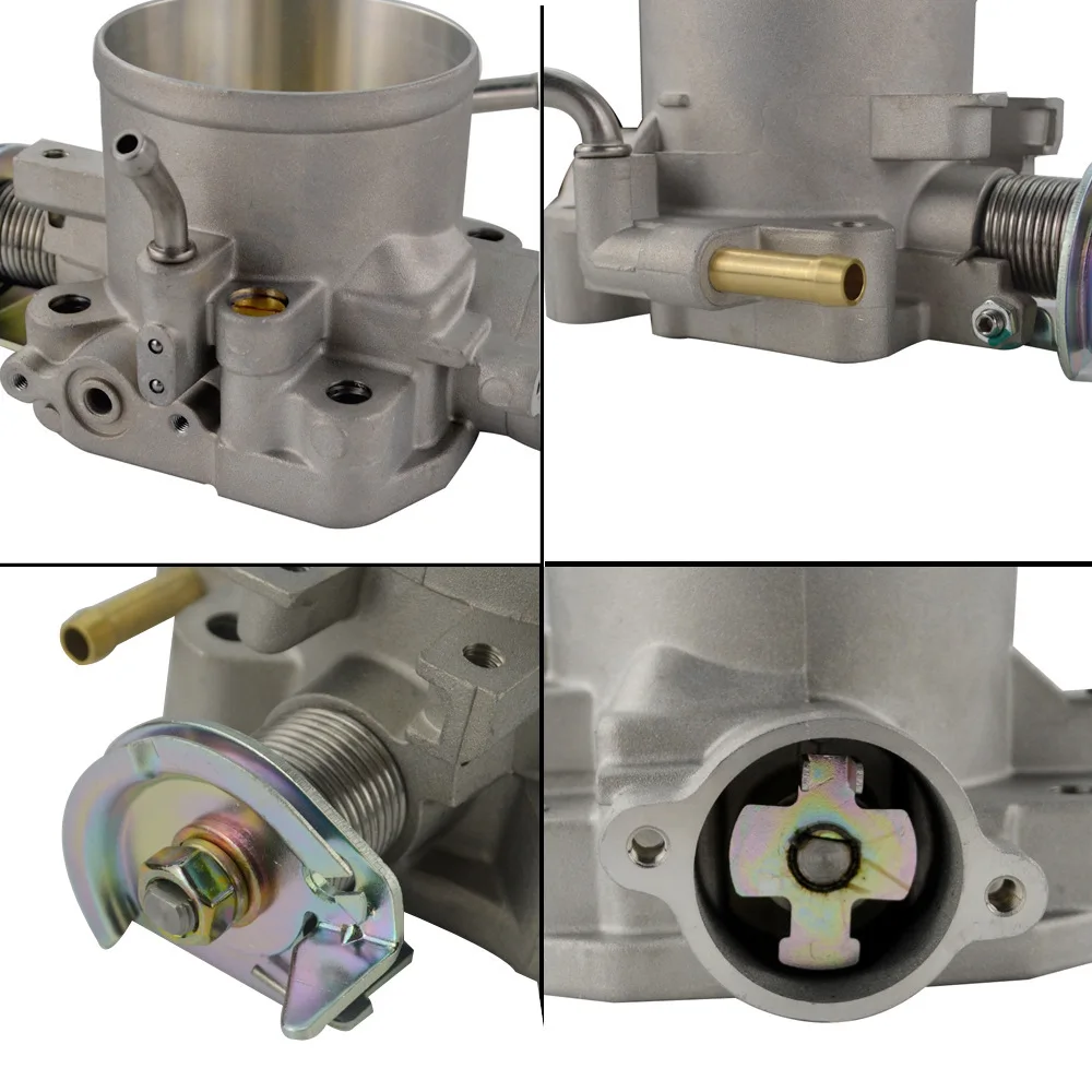 All Aluminum Silver Intake Manifold 70mm Throttle Body For Honda B16 B18 D16 F22 B20 D/B/H/F EG EK H22
