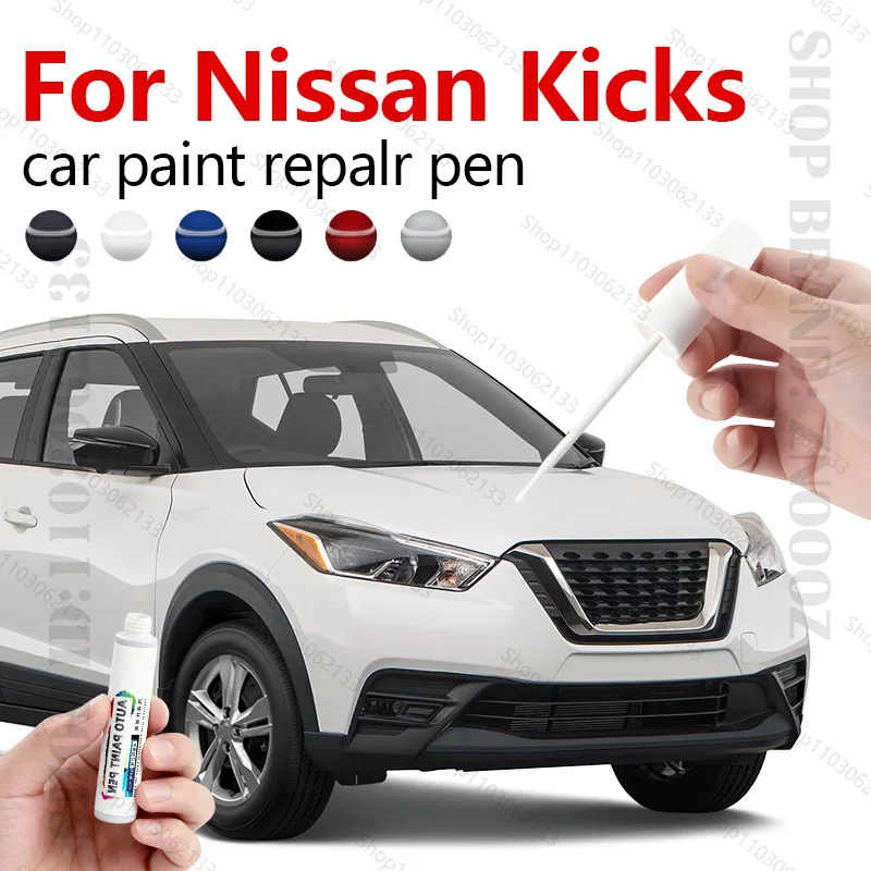 

Для Nissan Kicks P15 2017-2025 ручка для ремонта краски Touch Up средство для удаления царапин DIY автоаксессуары черный, белый, серый, серебристый, оранжевый, красный