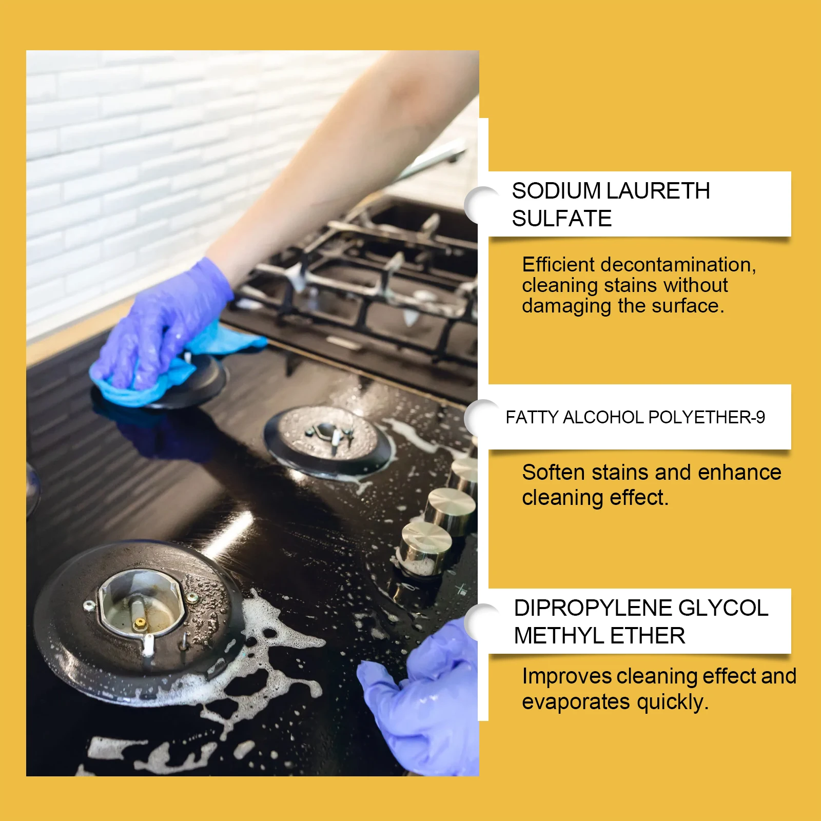 120 مللي رذاذ منظف الأوساخ الدهني قوي زيت المطبخ وصمة عار ديجريسير معتدل غير قابل للتآكل تنظيف تلميع موقد غطاء فوق البوتاجاز لإخراج الأدخنة وكيل #3