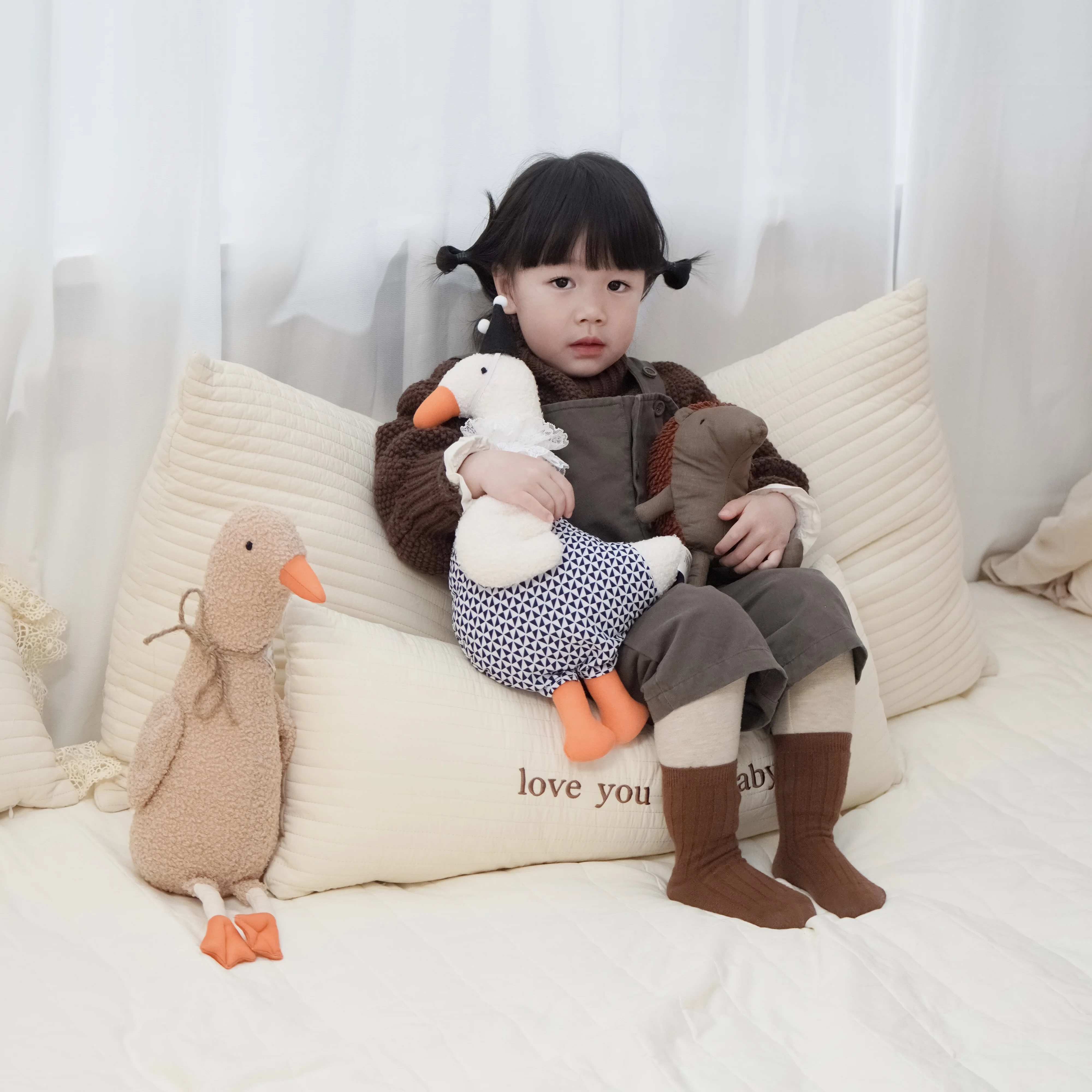 Ins Cute Chicken Doll Cute Plush Chicken Doll Baby Doll Photo Props Gift Room Decoration Birthday Gift