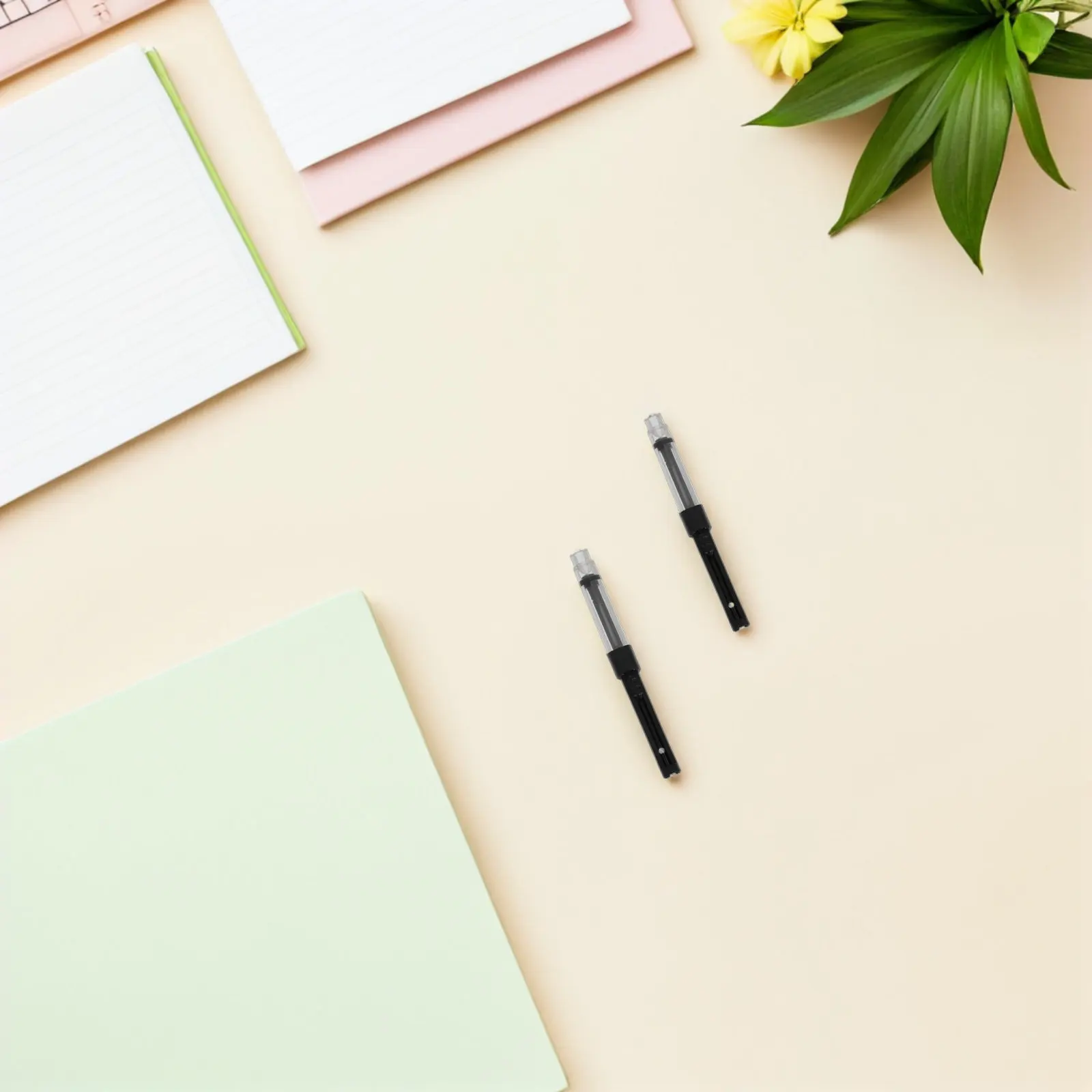 

50 шт. конвертеров для перьевых ручек - многоразовые пластиковые картриджи 3,4 мм для чернил в бутылках - пустые конвертеры, совместимые с [совместимые продукты/устройства]