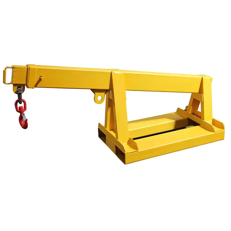 SANDE Sale Forklift Boom Extension Forklift Attachment for Unloading Stone Bundle From Container