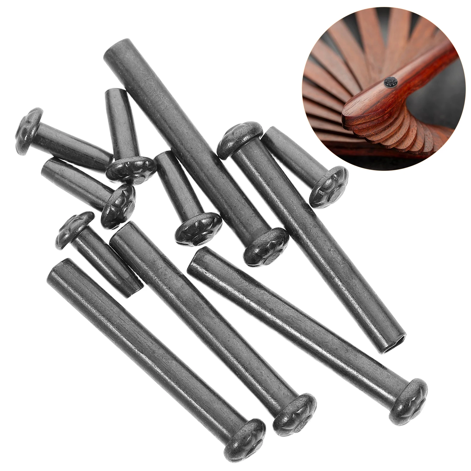 

6 Set Fan Repair Parts Crafting Tools for Fans Decorative Hand Components Assembly Materials Iron