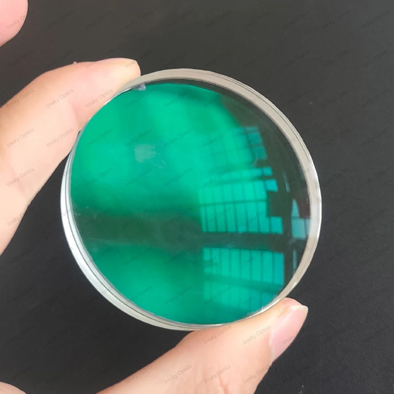60 61.5 61 62 63mm lentille d'objectif double cémentée revêtement bleu vert lentille achromatique optique télescope bricolage F228 300 700 800mm