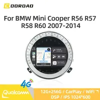 12G 256G Android 13.0 Car Multimedia Player CarPlay GPS 4G WiFi DSP RDS Car Radio For BMW Mini Cooper R56 R57 R58 R60 2007-2014