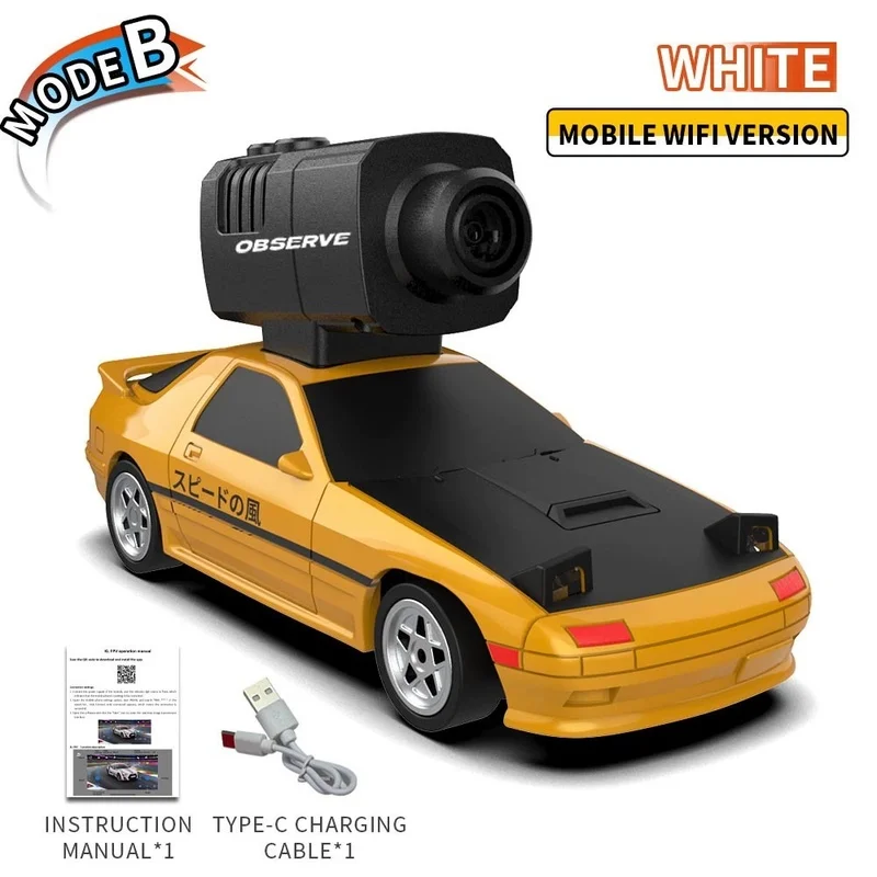 Jjrc voiture télécommandée pour enfants professionnel quatre roues motrices dérive voiture de course caméra HD garçon jouet simulation modèle télécommande cont