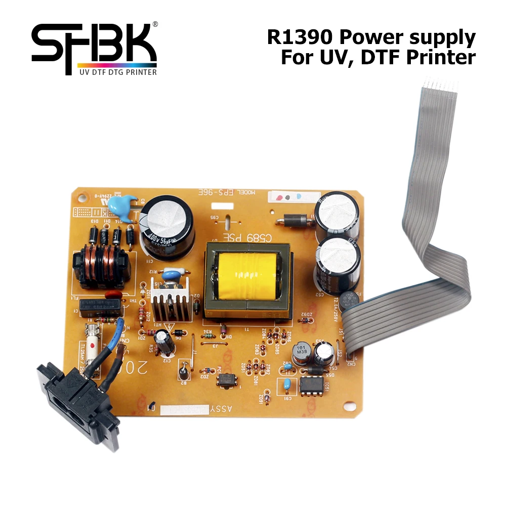 For Epson A3 UV Printer Power Motherboard R1390 and R1800 UV DTF DTG Printer Model Power Supply C589 PSE Model EPS-96E