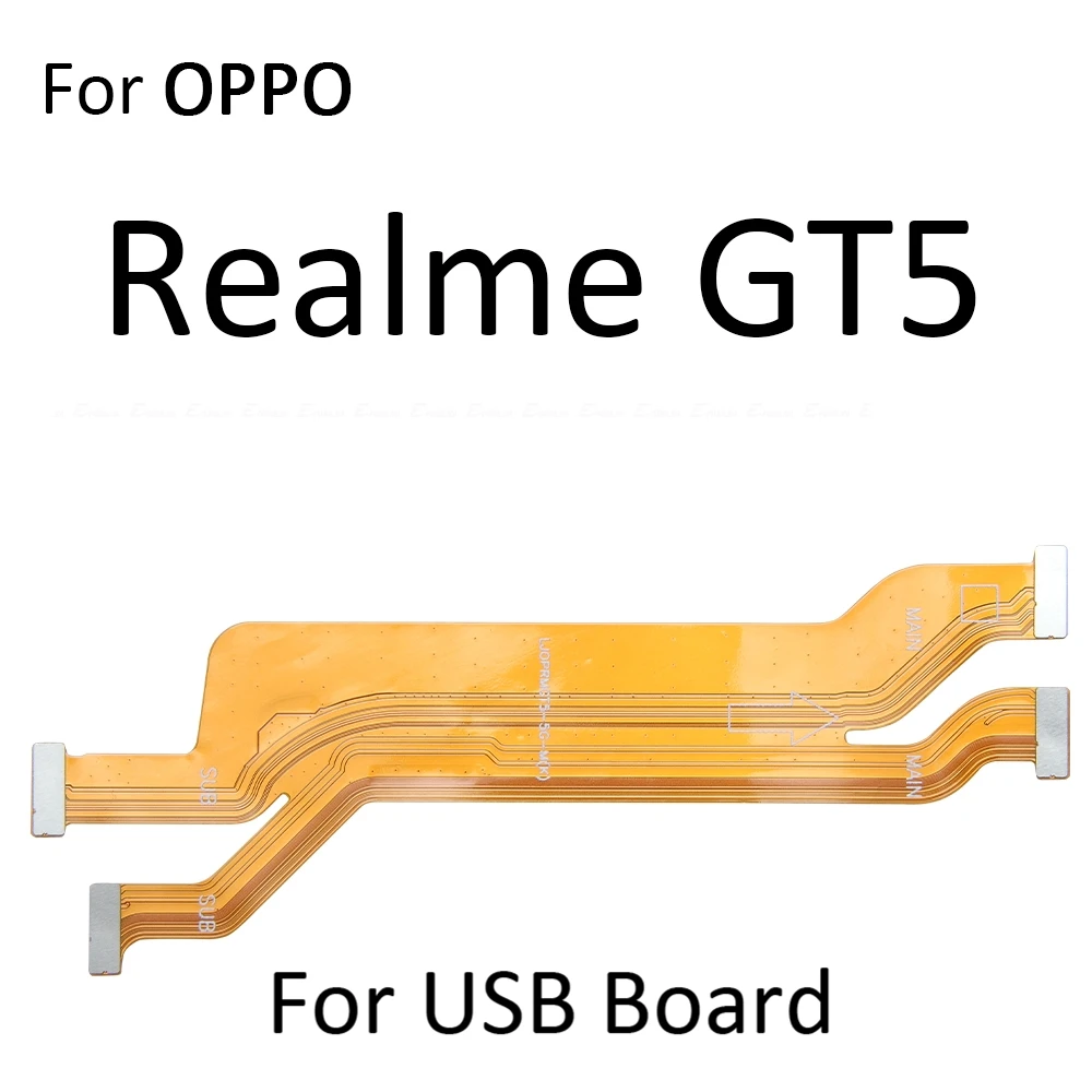 اللوحة الرئيسية اللوحة الأم توصيل LCD الكابلات المرنة ل ممن لهم Realme GT Neo 3T 5 Neo5 SE GT2 GT3 GT5 GT6 ملاحظة 50 5G