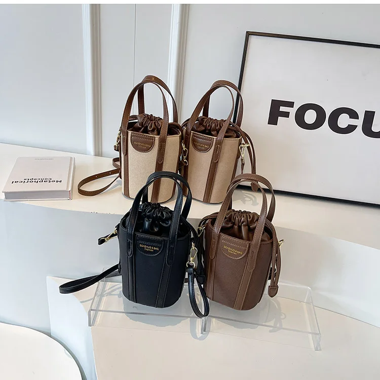 Famous brand design bags for women 2023 luxury bolso replica Fashion Retro Handbag Female tote bag shopping bag Bucket bag