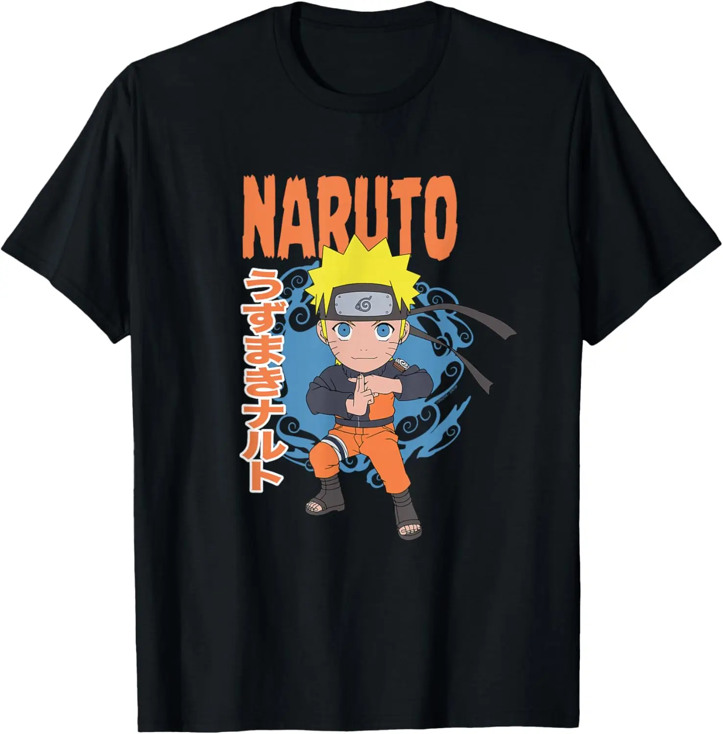 Naruto Shippuden Chibi Naruto Pose T-Shirt S-6XL