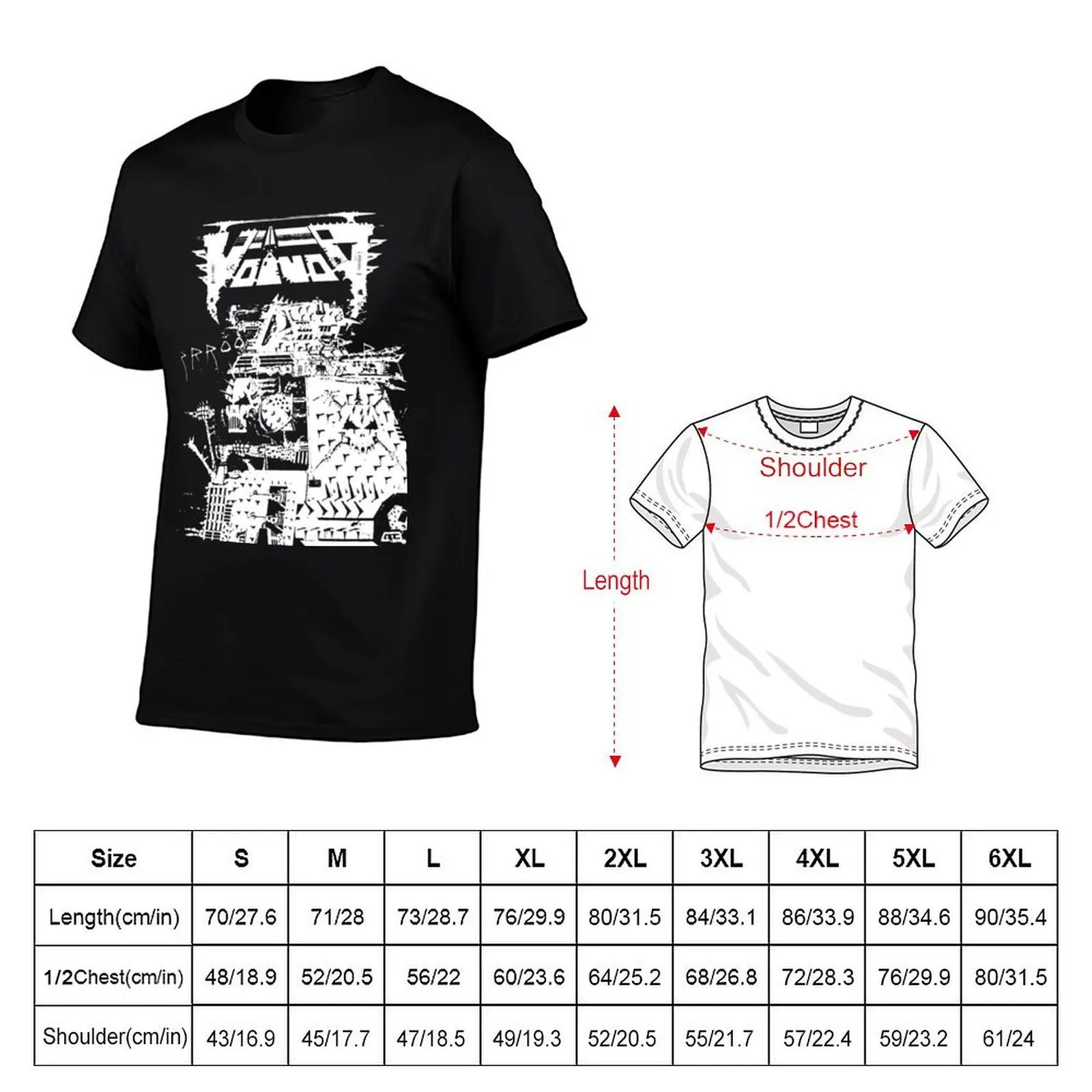 voivod rrroaarr T-Shirt Casual Loose Daily Wear T-Shirt
