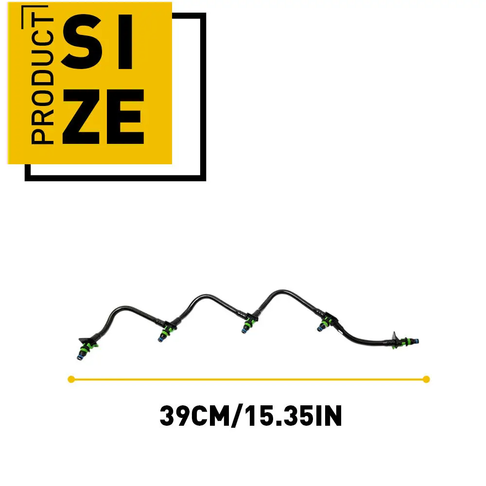 Car Engines Fuel Injector Leak Off Pipe Replacement For Galaxy Focus Mondeo C-Max S-Max Kuga 2.0 TDCI Overflow Pipe 1779762