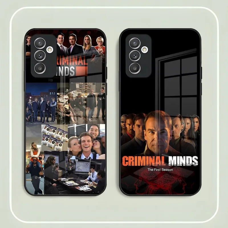 Criminals Minds Phone Case Tempered Glass For Samsung S20 S21 S22 S30 Pro Ultra Plus S7Edge S8 S9 S10E Plus Funda Cover