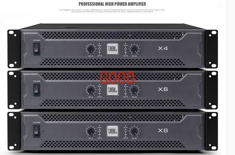 JBLX4/X6/X8 series 400W 600W power amplifier