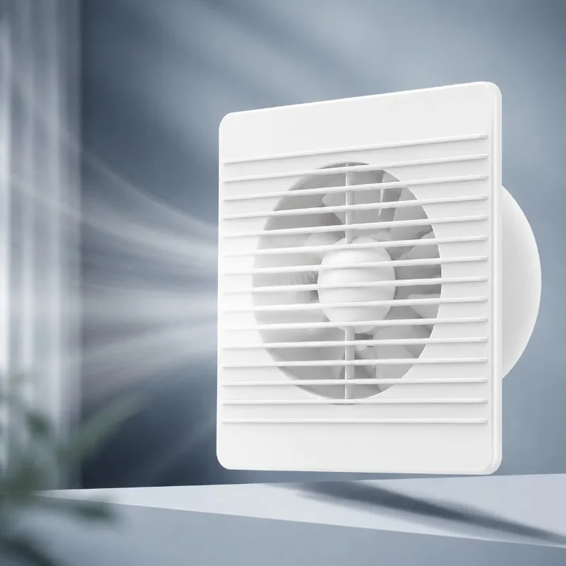 4/6/8 Inch 220V Silent Exhaust Fan Ventilation Vent Fan Range Hood Extractor Fan Ventilator Bathroom Kitchen Toilet