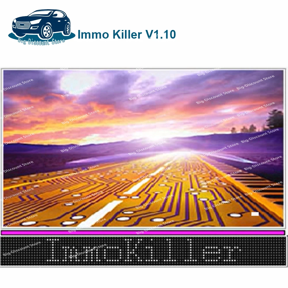 ECU Programmer Tool Newest IMMO Off Software v1.1 Immo Killer for Car Repairing Passing Virigining the Immobilizer send link