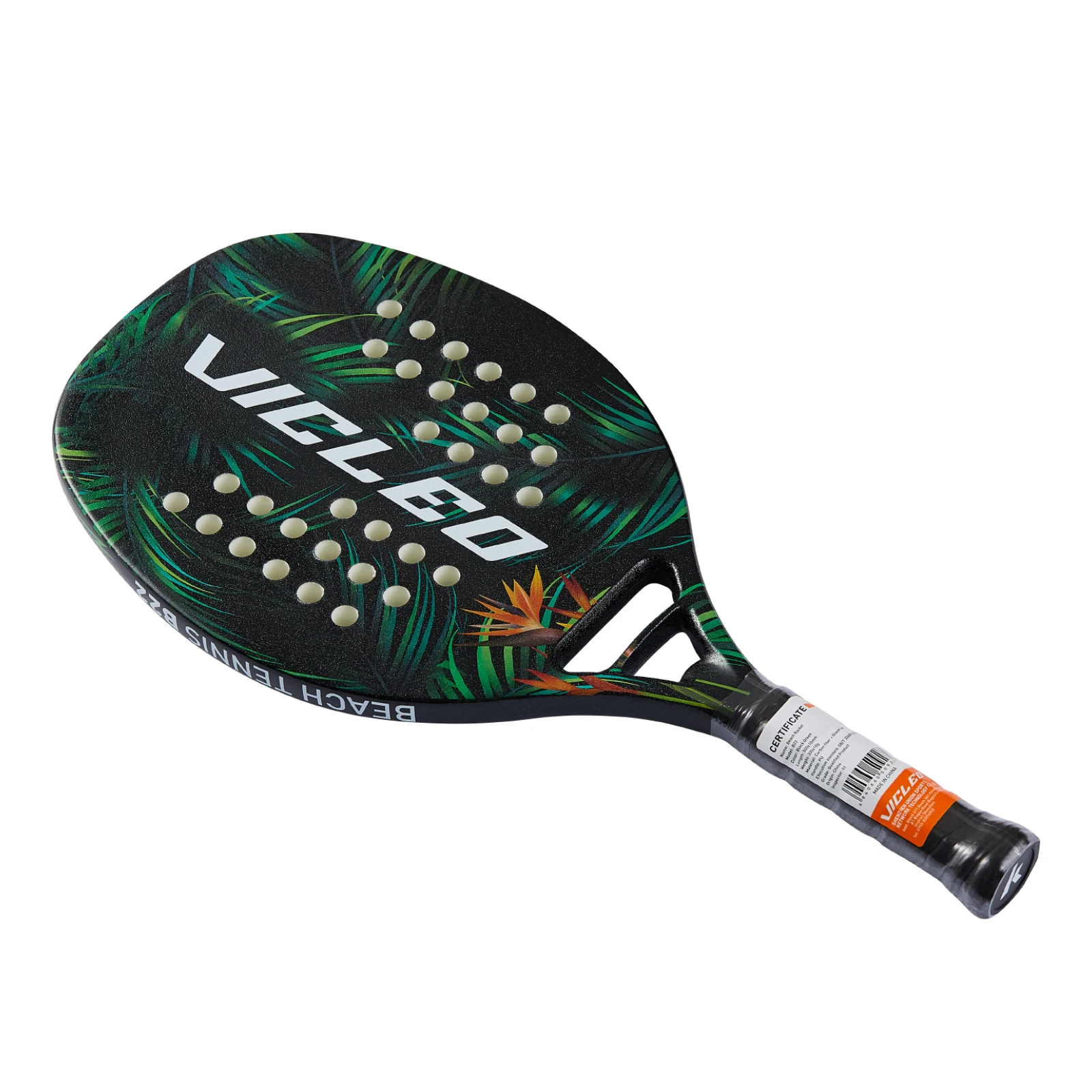 VICLEO 12K Carbon Fiber Beach Racket Limited Edition High-end Racket B10 B22 Tennis Female Male With Overgrip