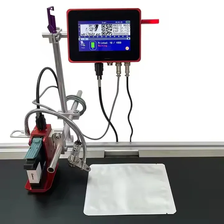 Continuous Online Inkjet Printer Automatic Inkjet Printer TIJ Printer Manufacturer For Expiration Date Volume Code