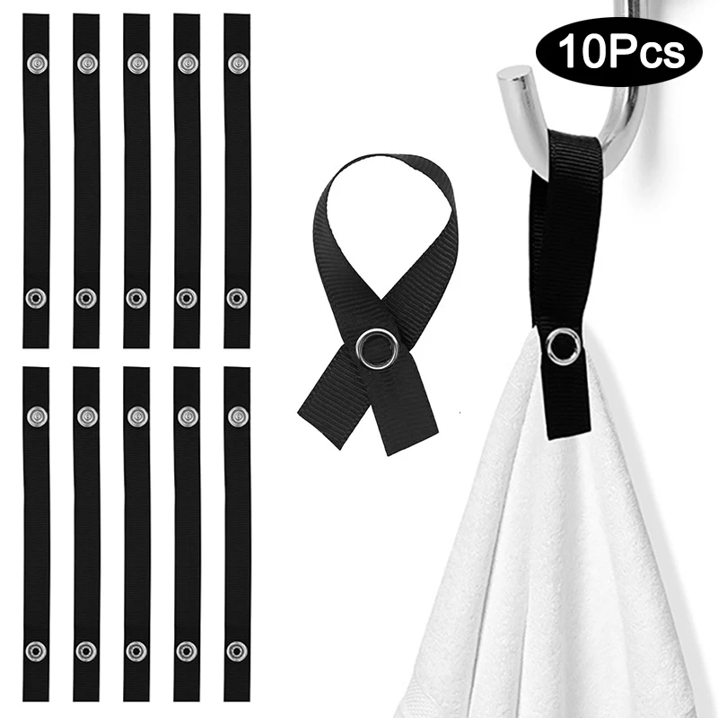 10개 캠핑 어닝 훅 클립 RV 텐트 행거 라이트 행거 구멍 포함 카라반 캠퍼 액세서리 야외 타월 행거