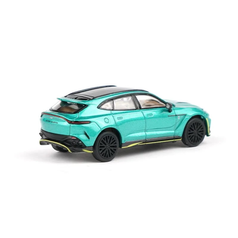 Diecast Original 1:64 Ratio DBX-racing Green Simulation Alloy Toy Car Model Ornaments Gift Souvenirs Classic Collection