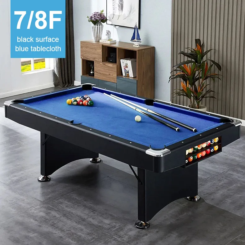 Popular Style 7 Feet Foldable Legs Billiard Pool Table With Auto Ball Return System