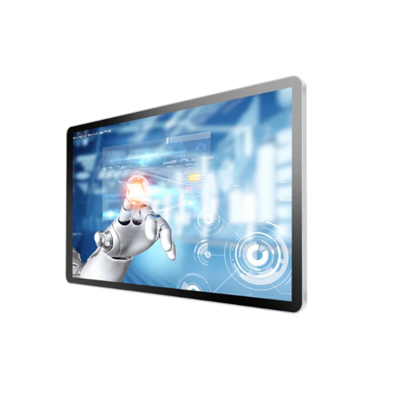 

10.1/13.3/15.6 inch Industrial monitor aluminum body industrial IP65 touch monitor 400 nits brightness screen support POE RS232