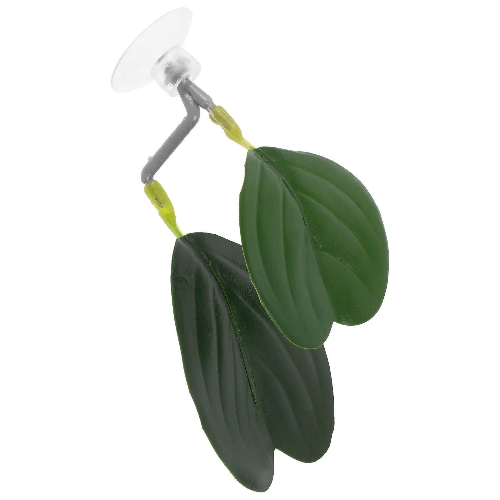 

Betta Fish Spawning Leaf Pad Plastic Breeding Resting Bed Suction Cup Aquarium Decor Fish Tank Ornament Artificial Betta Leaf