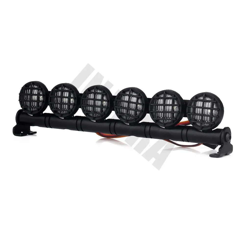 INJORA 152MM Multi-function LED Light Bar for 1/10 RC Crawler Car Axial SCX10 90046 TRX-4 Upgrade