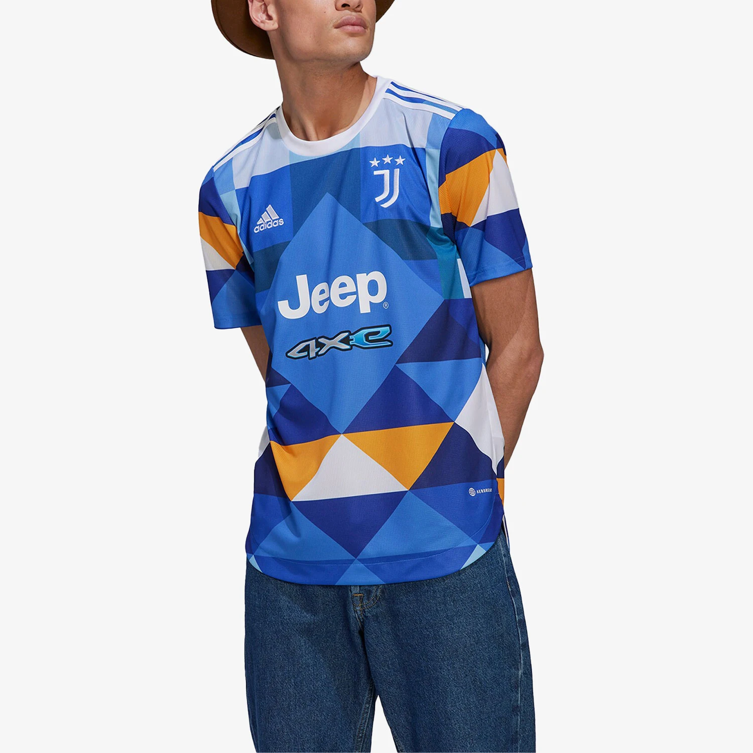 

Официальная мужская повседневная футбольная легкая футболка Adidas с круглым вырезом и короткими рукавами HM6516