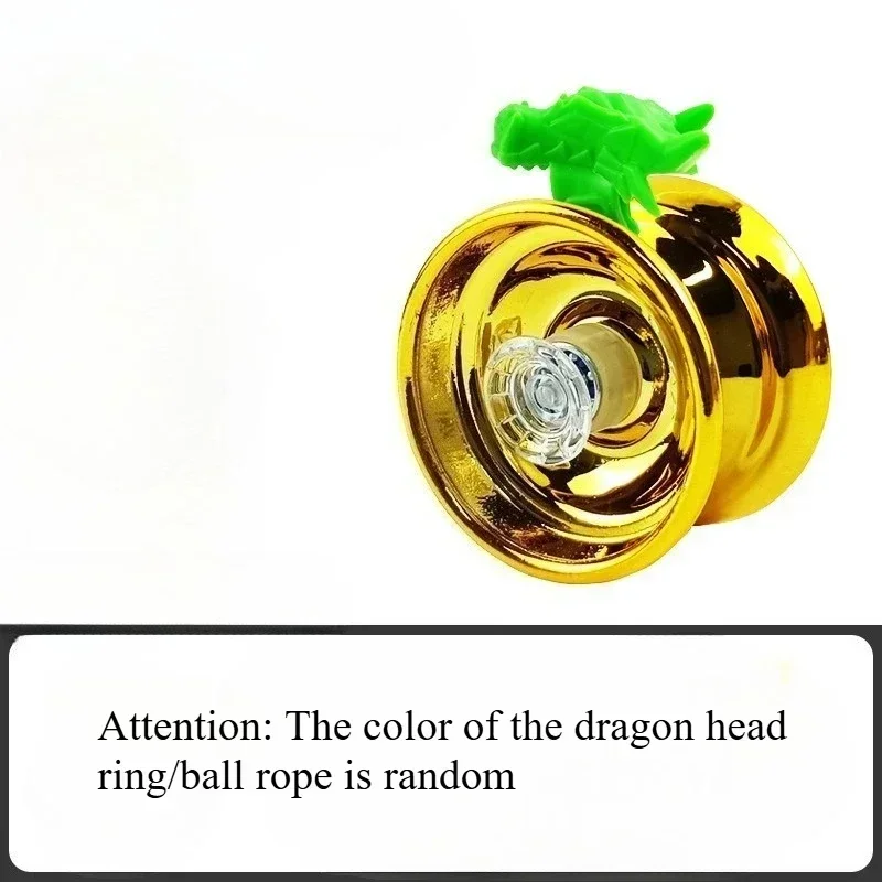 LL  New Magic Yoyo Professional Aluminum Alloy Boys' Toy High Speed Bearing Special Prop Metal Boys and Girls Yoyo Gift