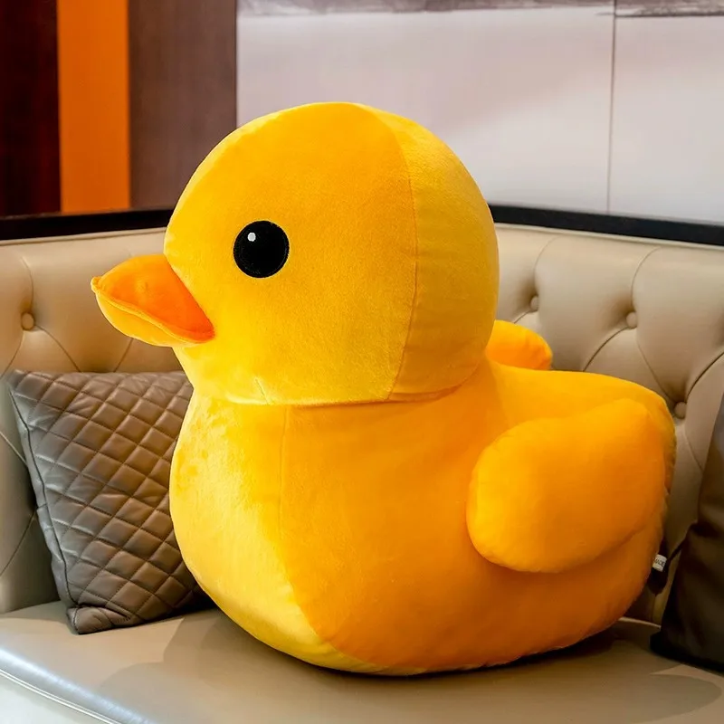 20/30/50/70CM Big Yellow Duck Cartoon Stuffed Animal Plush Kawai Little Duck Doll Gifts