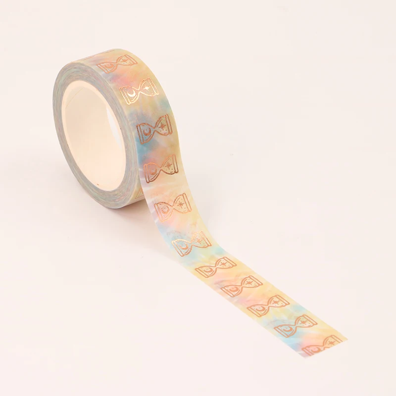 NEW 10pcs/Lot 15MM*10M Foil Stars Divine by Astrology Decorative Washi Tape Scrapbooking Masking Tape School Office Supply