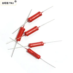 2Pcs HVR40AH2408 high voltage resistor 5W 10M 20M 30M 50M 100M 200M470K 1K 500M 10K 5G thick film glass glaze resistor