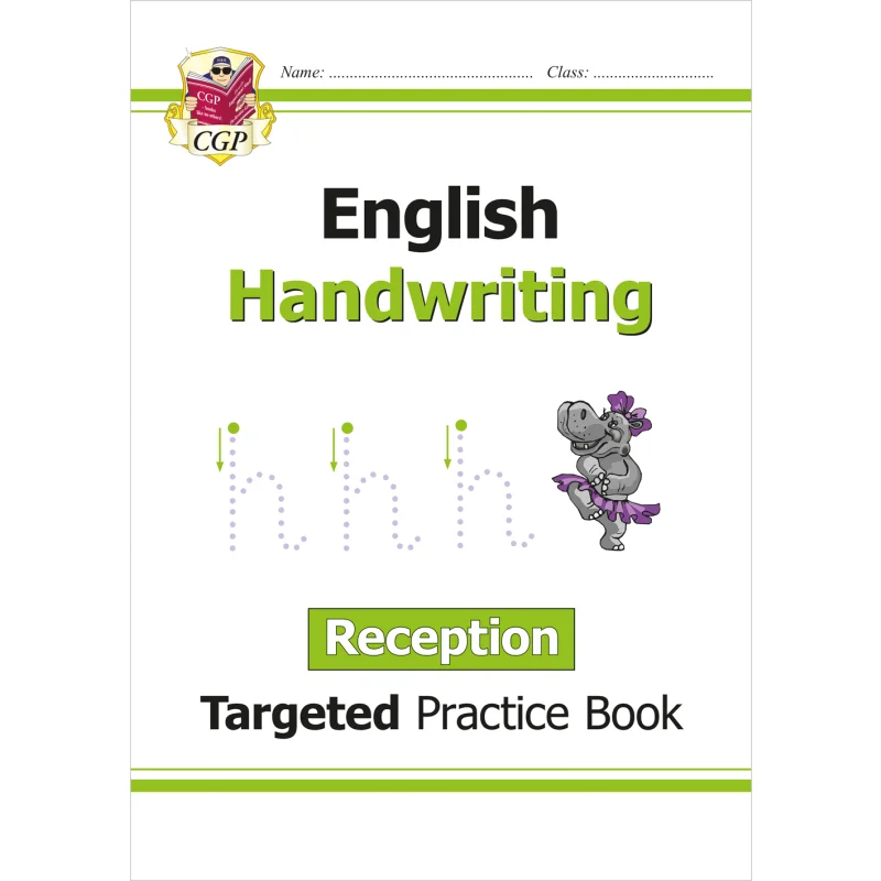 English Targeted Practice Book Handwriting  Reception CGP Books Coordination Group Publications 9781782946946 Book