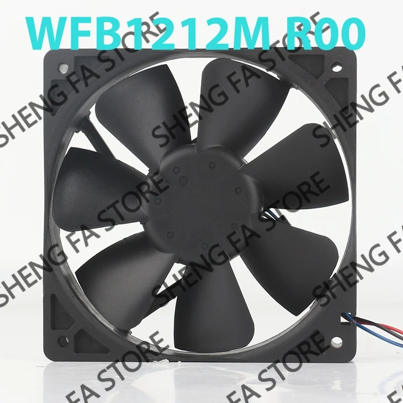 Delta 24V 48V DC12V 0.33A WFB1212M-R00 Cooling Fan AC EC 12025 120x120x25MM 12CM High air Volume Quiet Chassis Dual Ball Bearing