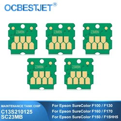 C13S210125 S2101 SC23MB Maintenance Tank Chip For Epson SureColor F100 F130 F160 F170 SC-F100 SC-F130 SC-F160 SC-F170 Waste Tank