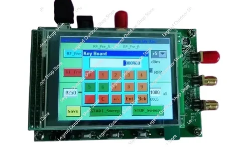 ADF4355 / ADF5355 Module 3.5-inch Capacitive Color Screen RF Signal Source VCO Microwave Frequency Synthesizer Original
