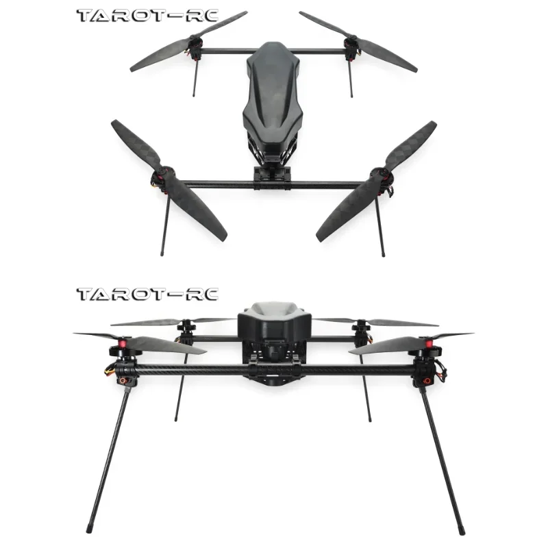 Tarot H720B-Multirotor/Quadrirotor/Longue Endurance/Forme H/Fuselage tout aluminium