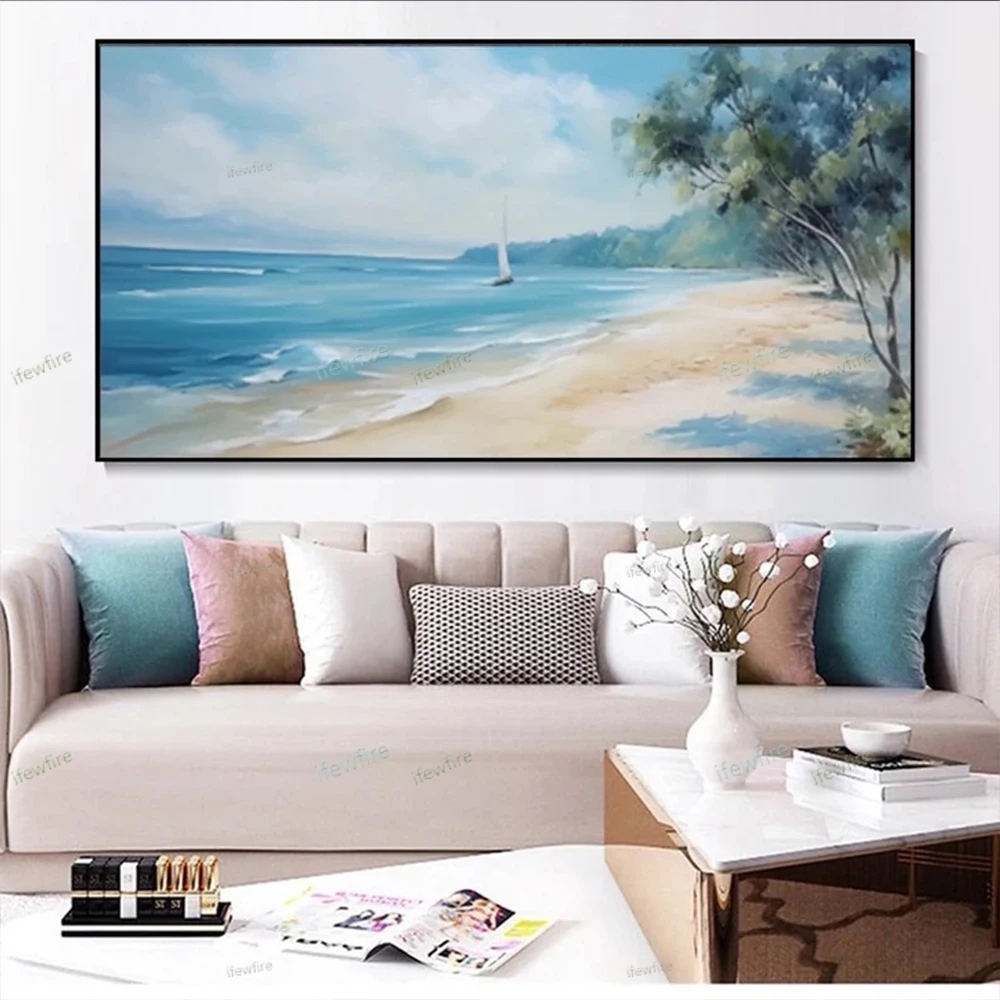 Large scale fashion 3D texture decoration mural handmade oil painting canvas modern art texture painting home decoration