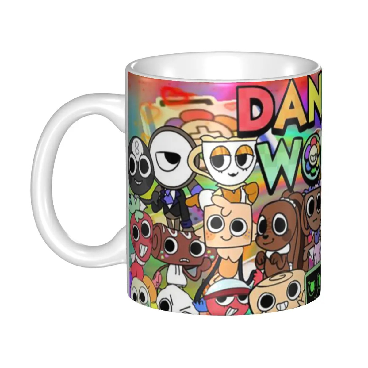 

Customized Cartoon Dandyss Game Coffee Mugs DIY Ceramic Milk Tea Cup