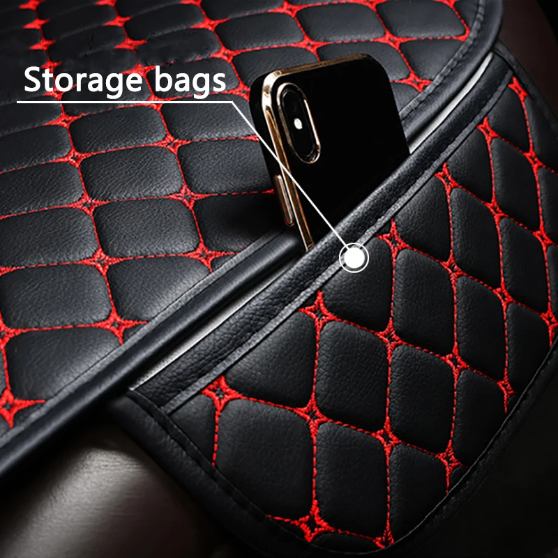 PU leather car seat cushion, simple seat cushion, wear-resistant and durable, suitable for all seasons image 3