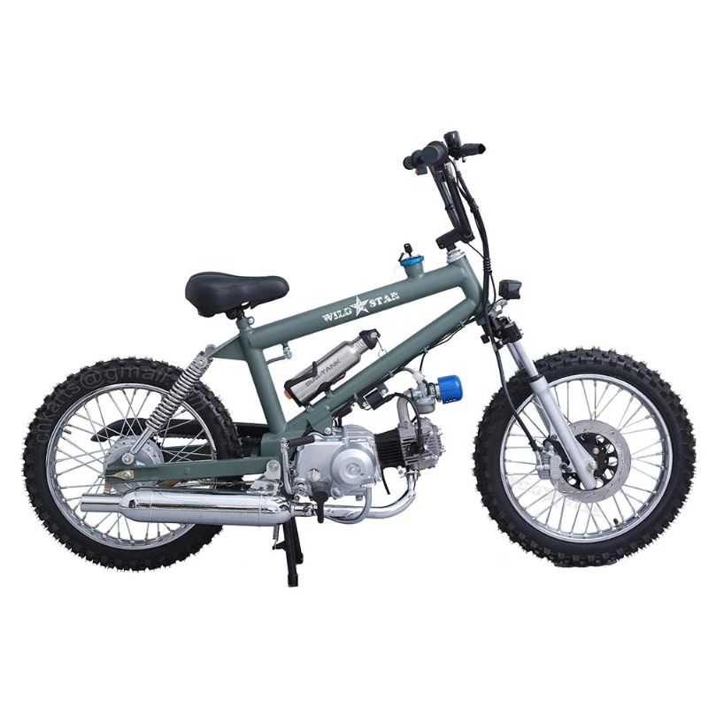 BMX Gas Motorized Bicycle off road motor cross bike with 50cc 110cc engine 22 inch wheel for adults