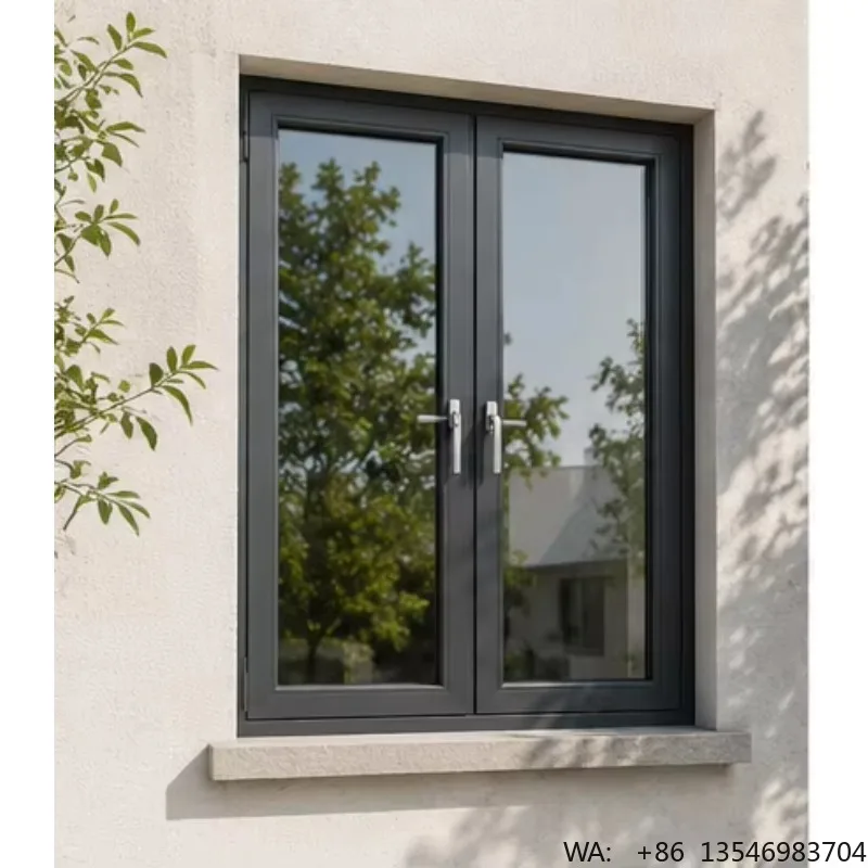 

Energy Efficient Soundproof Double Glazed Tempered Glass Sliding Window Thermal Break Aluminum Alloy Frame Stainless Steel