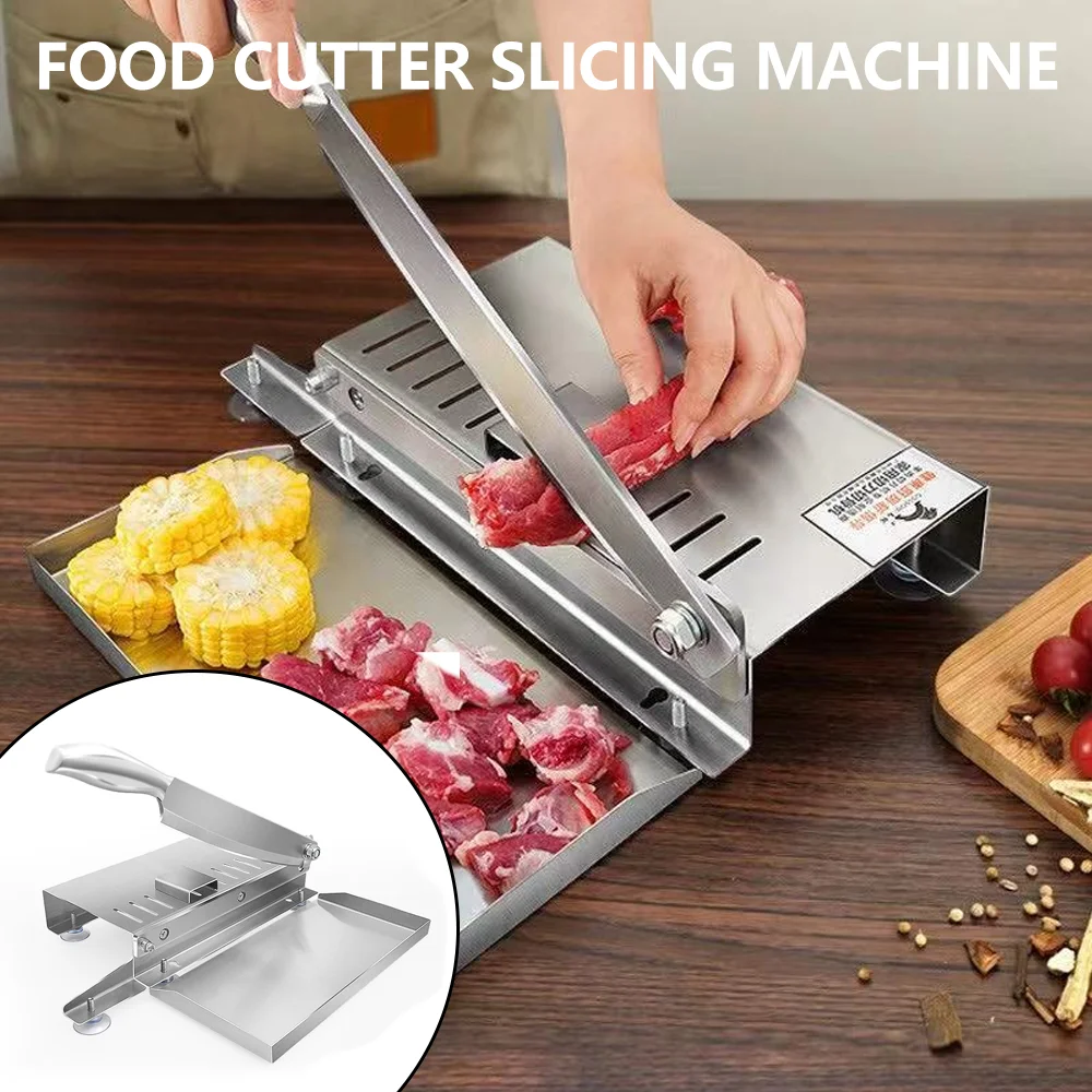 

Stainless Steel Food Cutter Slicing Machine Frozen Meat Slicer Bone Cutting Machines Multi-Function Bone Cutting Knife Adjustabl