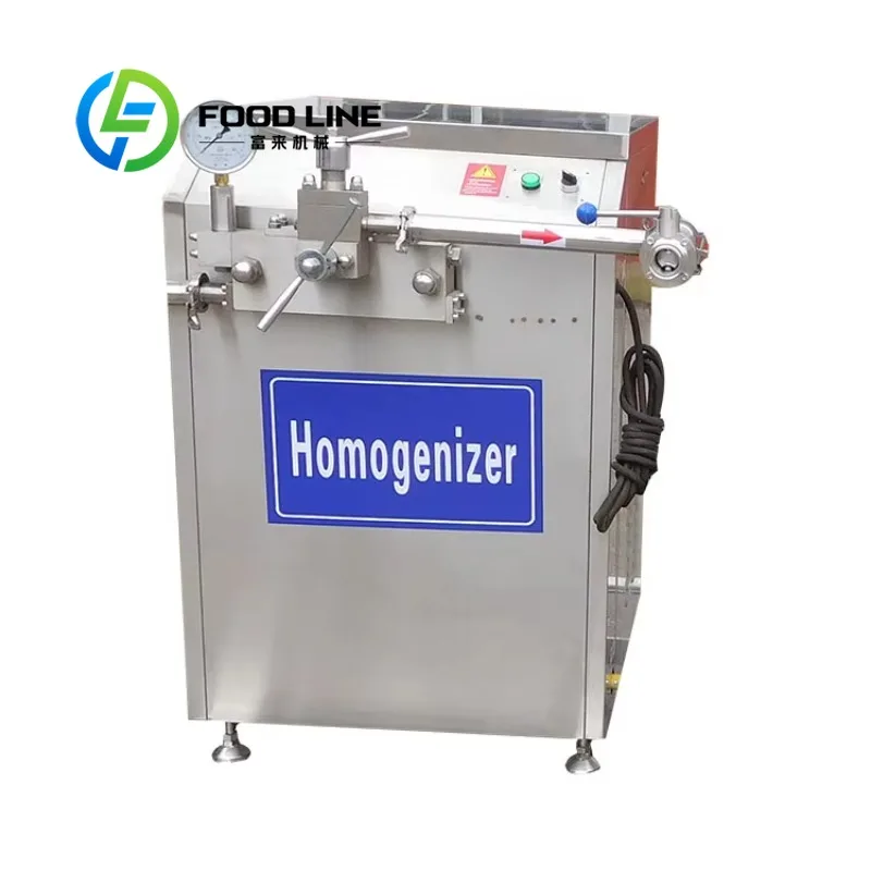 

Customized 50L-500L High Quality Milk Homogenizer with Cooling Tank Milk Pasteurization Equipment for Batch Processing