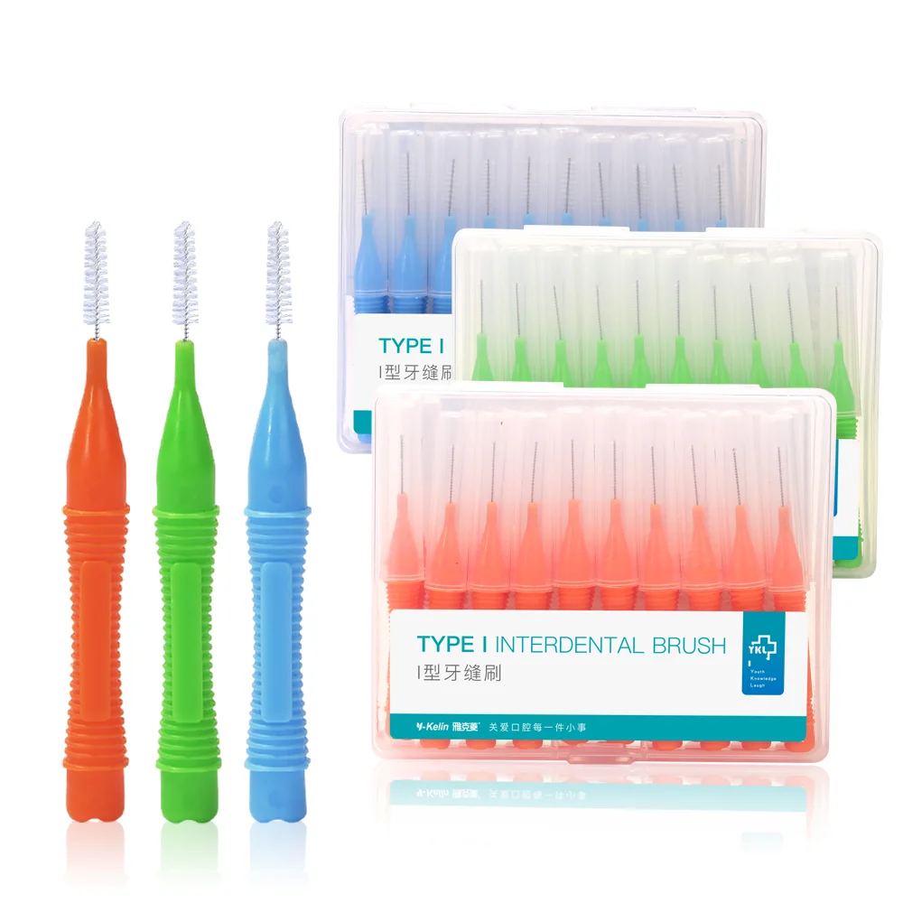 

Sdattor II Shaped Interdental Brush Denta Floss Orthodontic Cleaners Dental Teeth Toothpick 20pcs / set Oral Care Tool