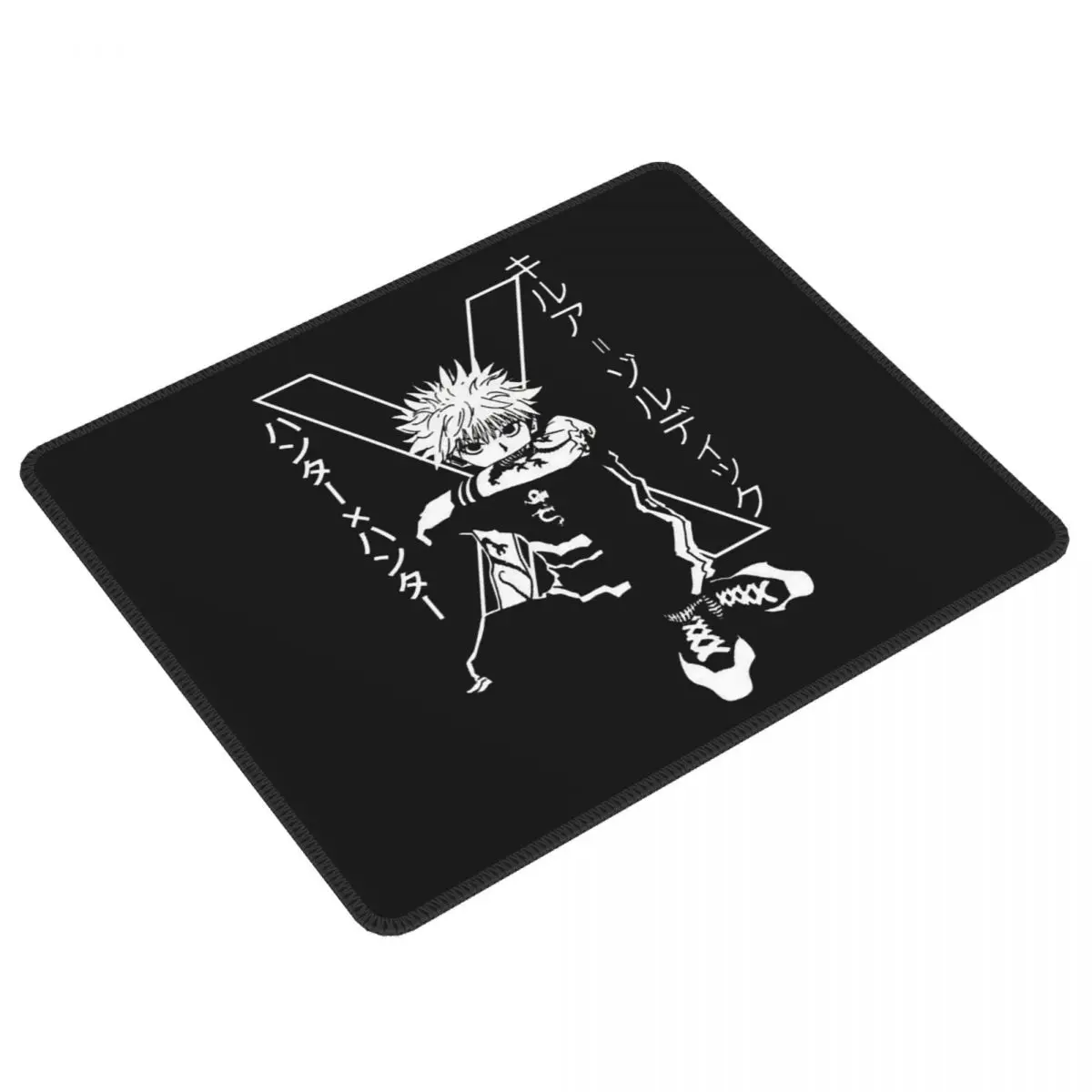 

Killua Zoldyck Anime HXH Hunter X Hunter Mouse Pad Computer Keyboard Mouse Mat Gaming PC Desk Mat Office Accessories Table Mats