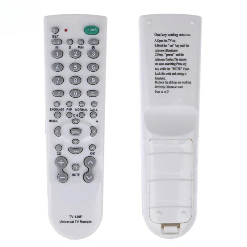 

YUXINUO Multi-functional TV-139F Universal TV Remote Control Replacement Smart TV Remote Controller For Most TV Television